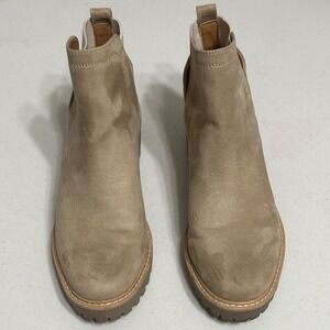 DV Dolce‎ Vita Chelsea Style Rango Boots Tan Lug Sole Platform Wedge Gorpcore 10
